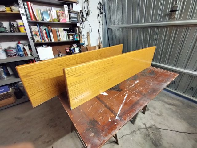 2 mensole in legno