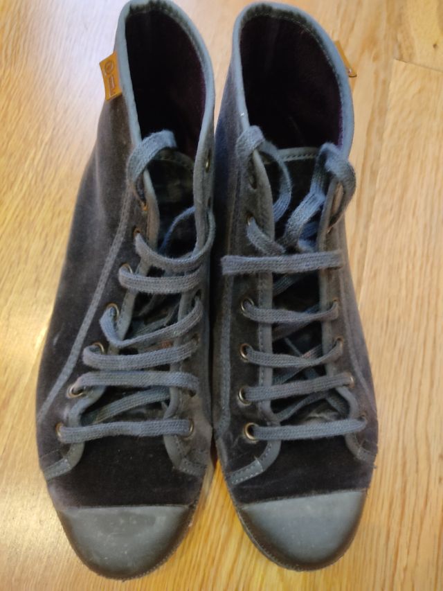 Zapatillas terciopelo