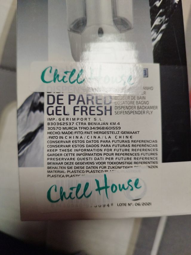 Dispensador de jabón de pared