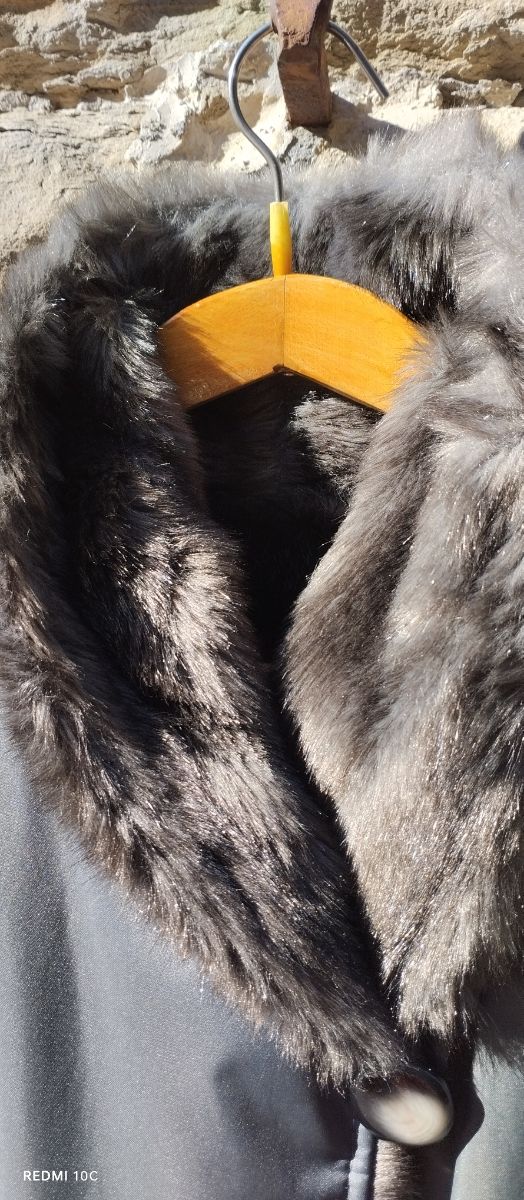 CAPPOTTO TRENCH TG 54 CON PELLICCIA 