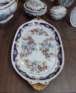 Louças decorativas Vintage em porcelana