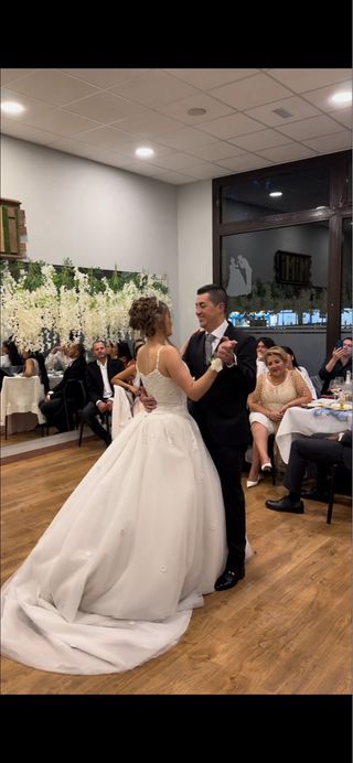 Vestido de novia estilo princesa
