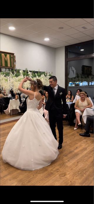 Vestido de novia estilo princesa