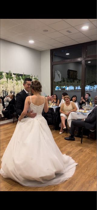 Vestido de novia estilo princesa