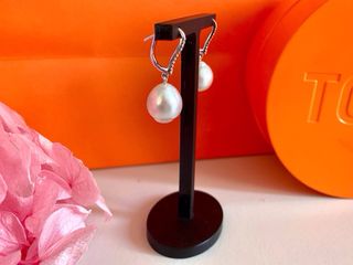 Pendientes Tous oro diamantes perlas australianas