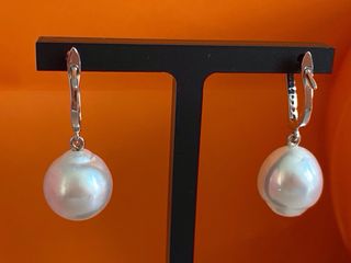 Pendientes Tous oro diamantes perlas australianas