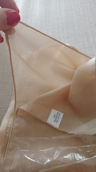 chal de gasa beis, multiusos, pareo, pañuelo