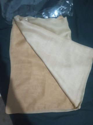 chal de gasa beis, multiusos, pareo, pañuelo nuevo