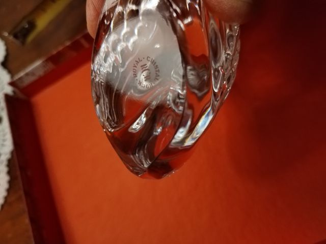 Cigno in cristallo Roc.Royal