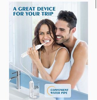 Spazzolino da denti con irrigatore orale