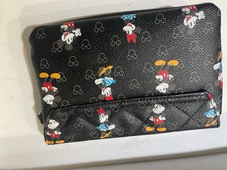 Bolso mano disney en negro dibujos