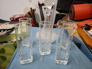 Juego de 5 vasos