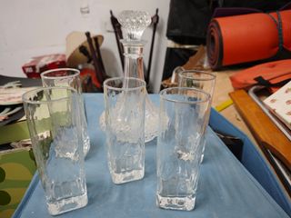 Juego de 5 vasos