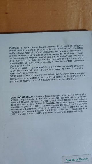 Gerardo Castillo l'adolescenza e i suoi