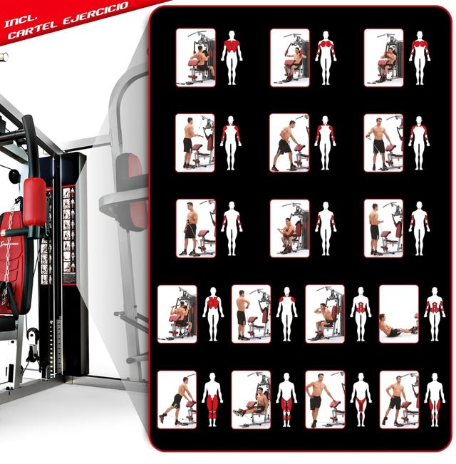 Gimnasio completo como nuevo