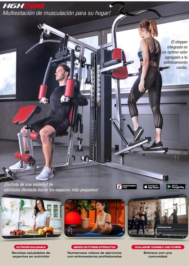 Gimnasio completo como nuevo