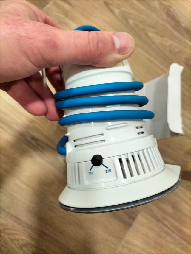 Plancha-secador-calienta de viaje