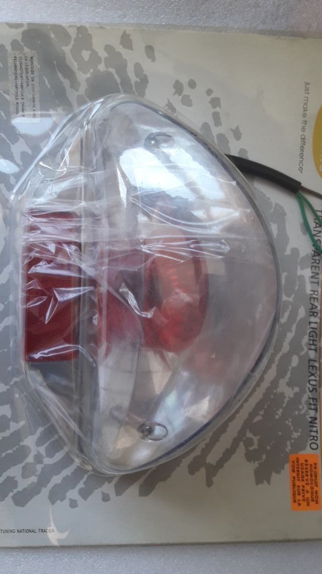 PILOTO TNT "LEXUS" TRASPARENTE - YAMAHA AEROX