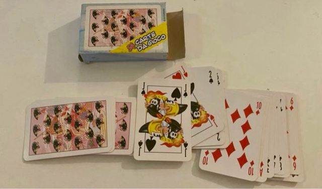 Carte da gioco Amicozze Ferrero vintage