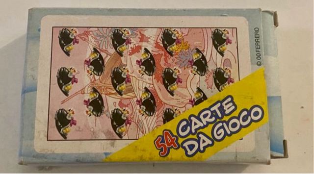 Carte da gioco Amicozze Ferrero vintage