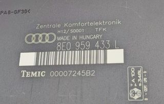 Módulo Confort Audi A4 8E0959433L