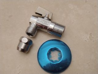 Rubinetto a sfera sotto lavabo 1/2 pollice Nuovo 