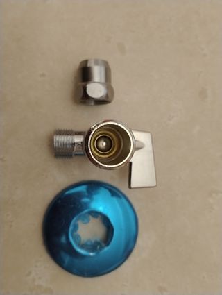 Rubinetto a sfera sotto lavabo 1/2 pollice Nuovo 