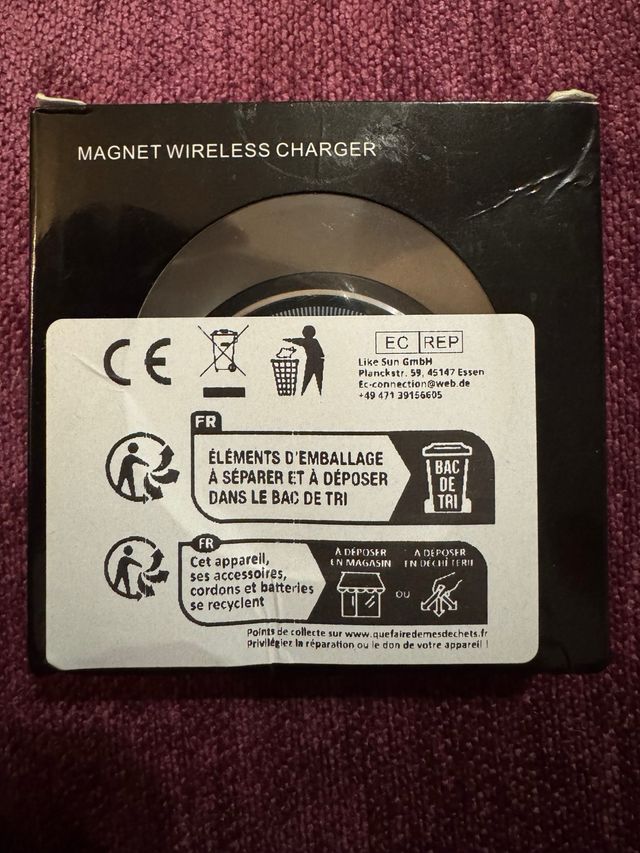 Carador Inalambrico de Base