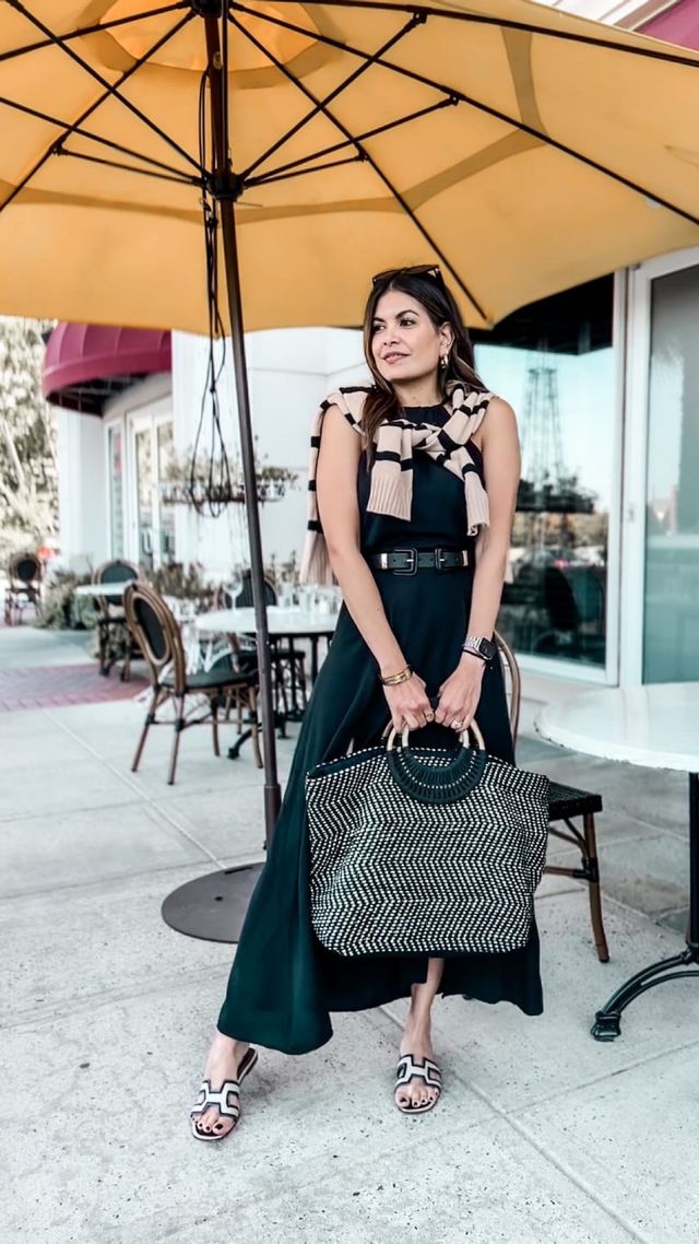 Bolso Tote de Mano con Asa de Mimbre y Deta