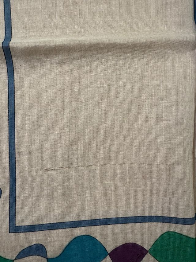Foulard Emilio Pucci vintage in cotone