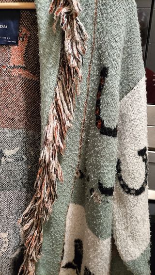 Chaqueta de punto gruesa
