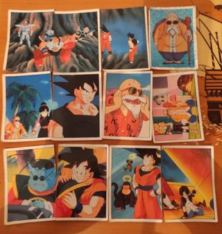Dragon ball z cromos edición negra Panini 