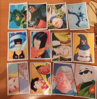 Dragon ball z cromos edición negra Panini 