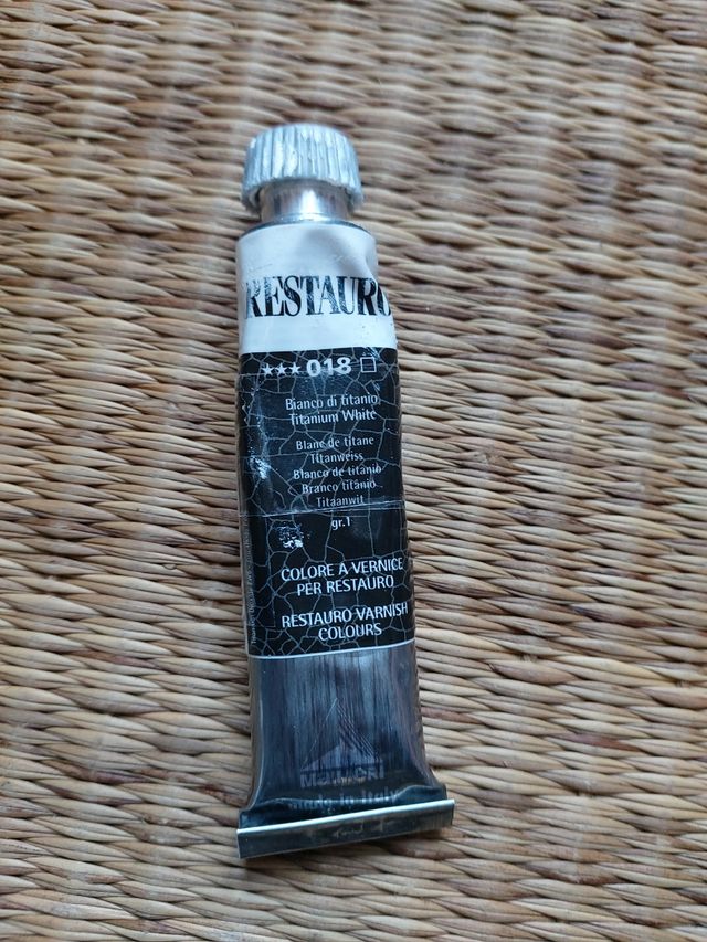 Pintura restauracion blanca