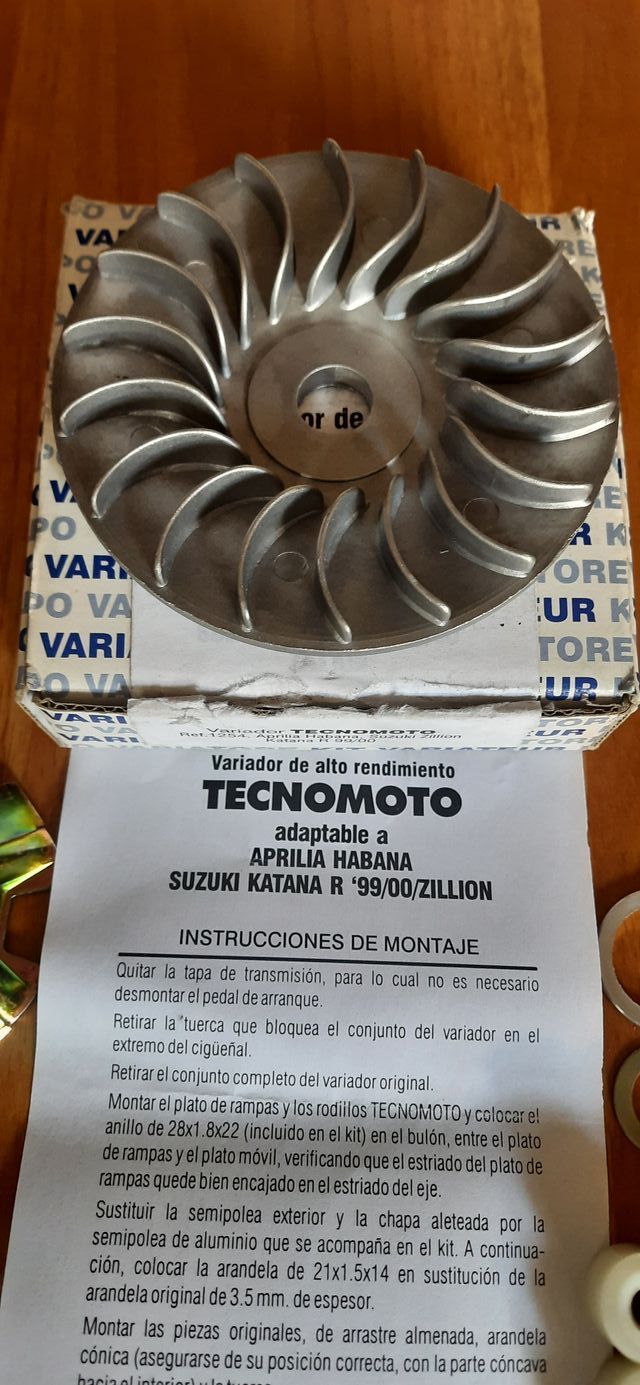VARIADOR TECNOMOTO APRILIA HABANA / SUZUKI KATANA