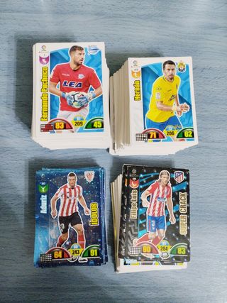 Lote 315 cromos Adrenalyn 17 18