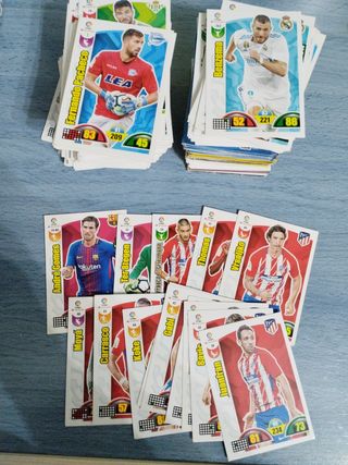 Lote 315 cromos Adrenalyn 17 18