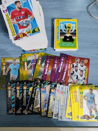 Lote 315 cromos Adrenalyn 17 18