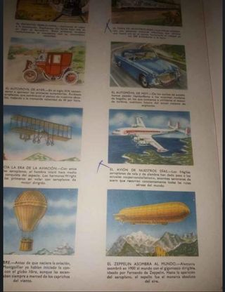 Libro de cromos "Desde el 1800 al año 2000"