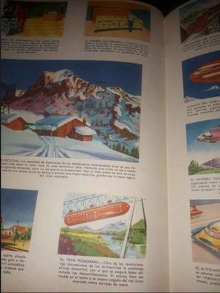 Libro de cromos "Desde el 1800 al año 2000"