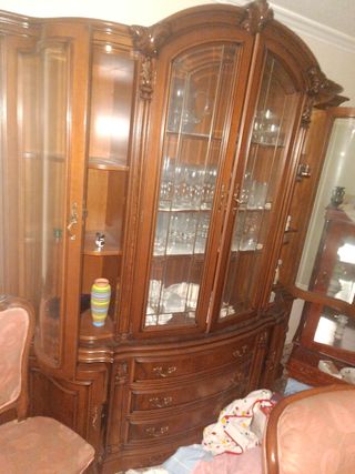 Vendo conjunto de muebles de pino gran calidad + c