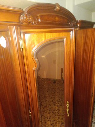 Vendo conjunto de muebles de pino gran calidad + c