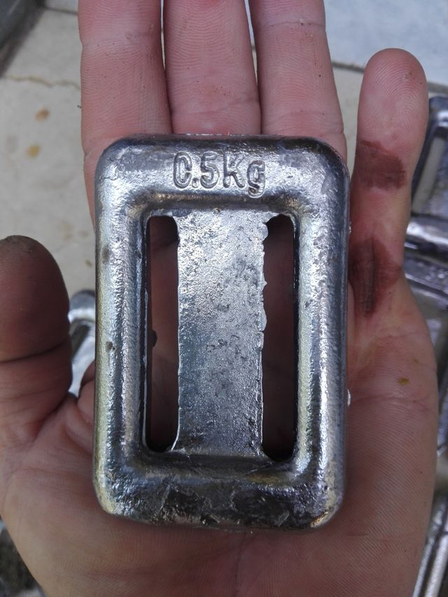 Lastre buceo de 500 gramos