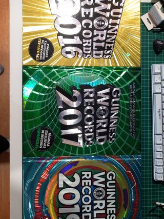Libros, World Record Guiness 16,17,19