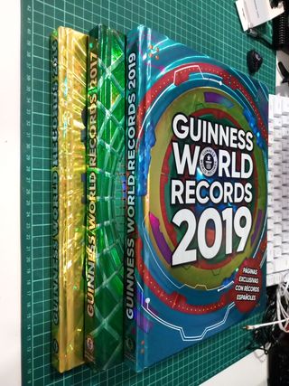 Libros, World Record Guiness 16,17,19