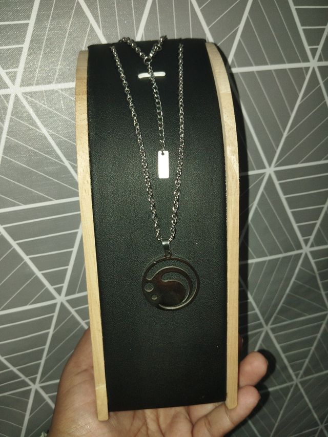 Cadena 2mm acero inoxidable genshin