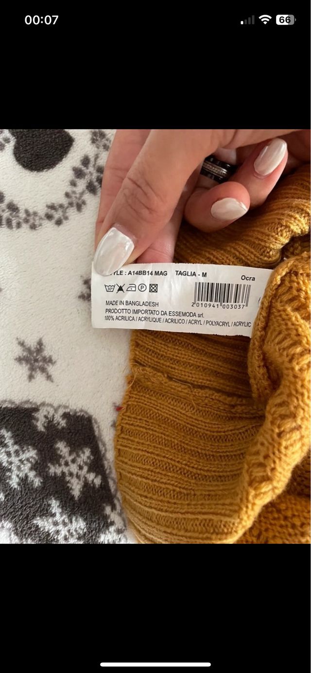 Maglione caldo da uomo