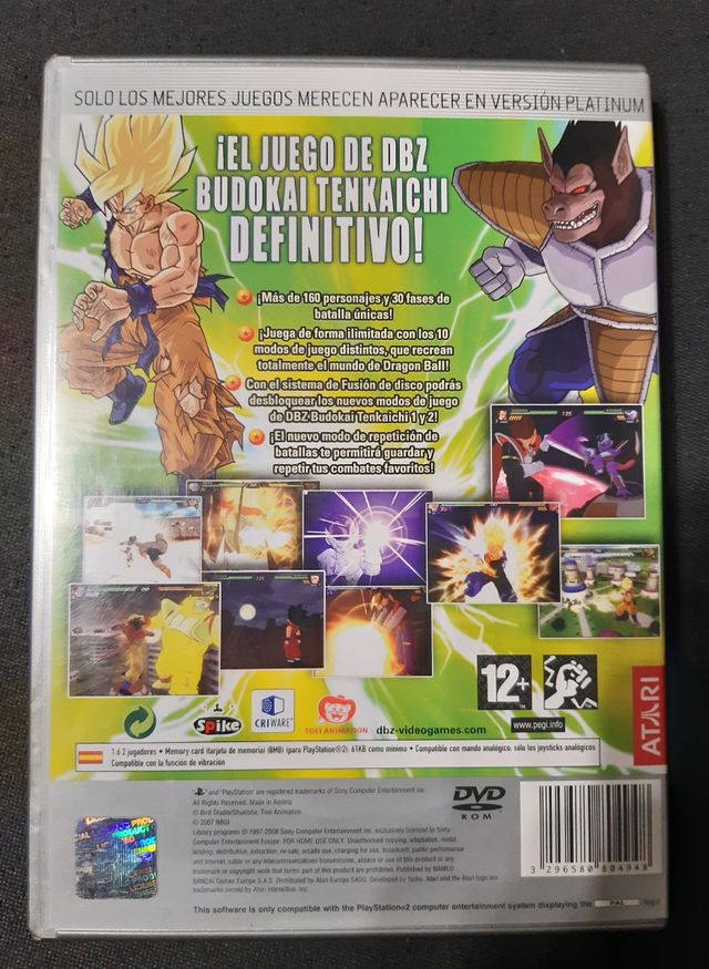 Dragon Ball Z Budokai Tenkaichi 3 PS2