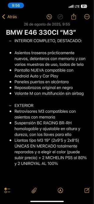 BMW Serie 3 2001