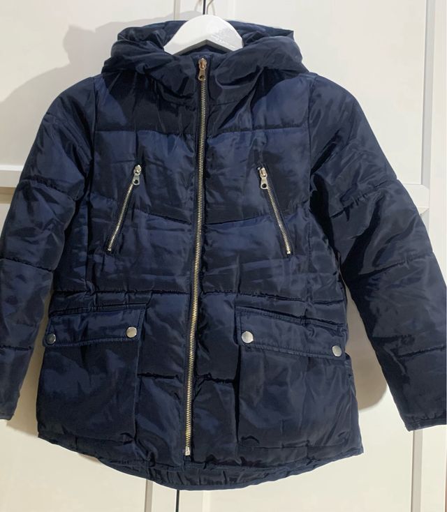 ANORAK ABRIGO CAPUCHA AZUL T-9